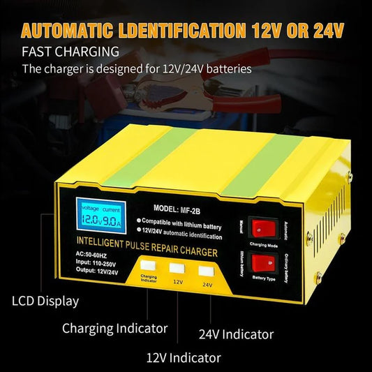 PUNJAC AKUMULATORA – automatski 12V-24V