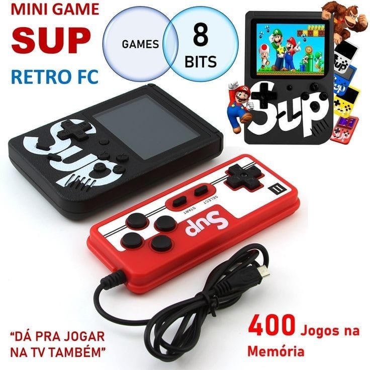 Mini Konzola Sup Game Box 400 igrica sa Džojstikom